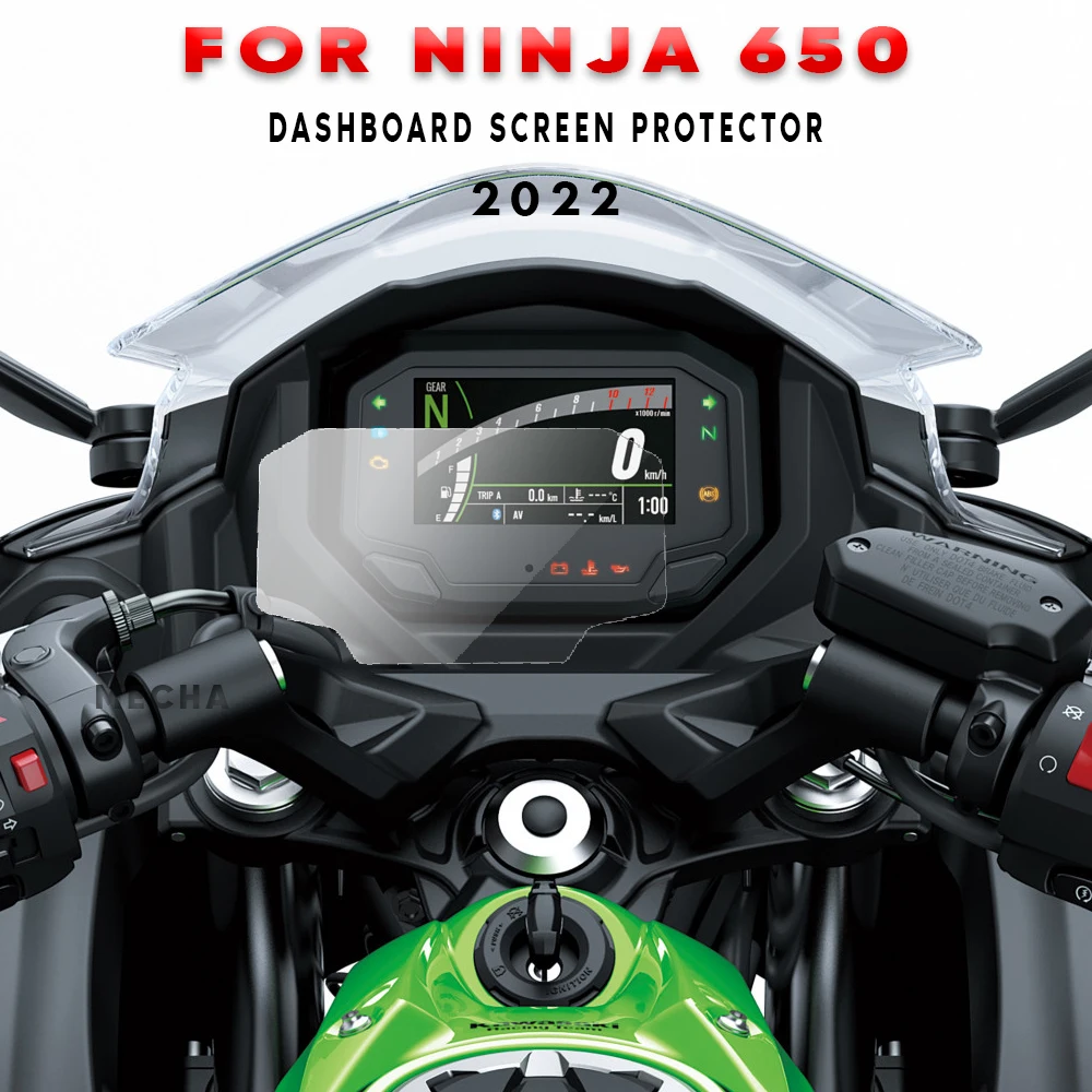 

Motorcycle Scratch Cluster Protection Instrument Film accessories Screen For Kawasaki Ninja 650 Ninja650 2022