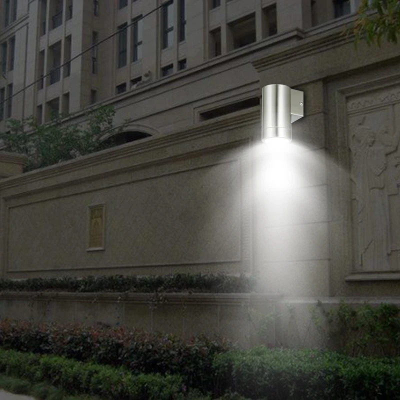 

Stainless Steel Single Outdoor Wall Light IP65 Garden Wall Light For Courtyard