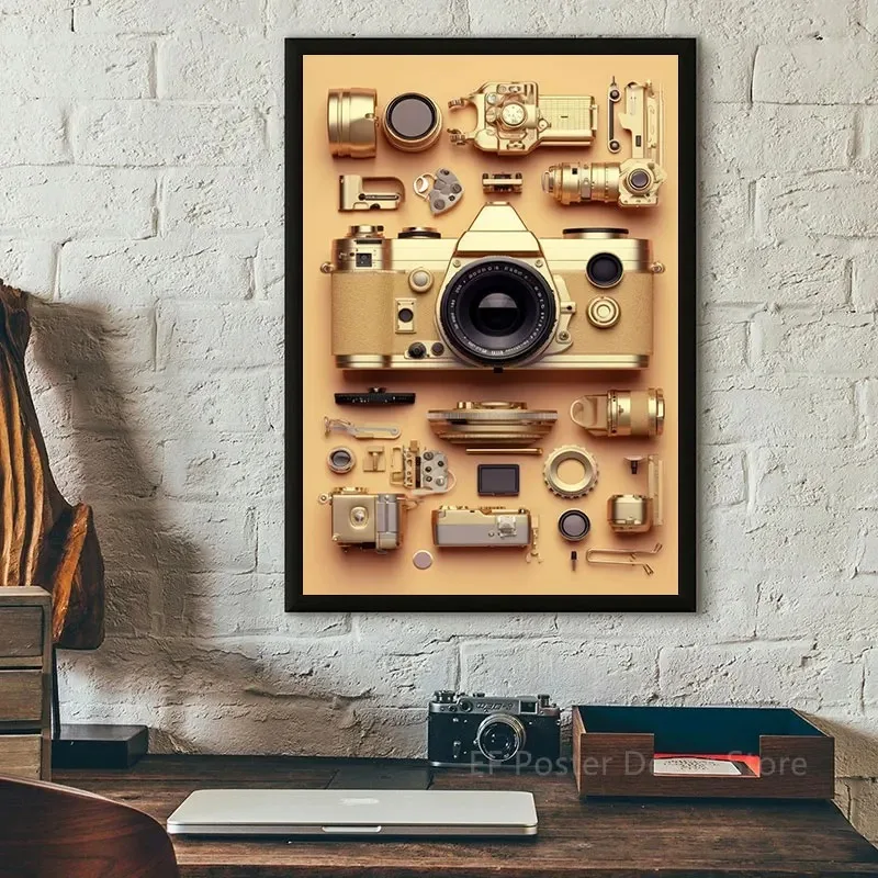 Детали для камеры Evolution научная и технологическая Современная фотокартина