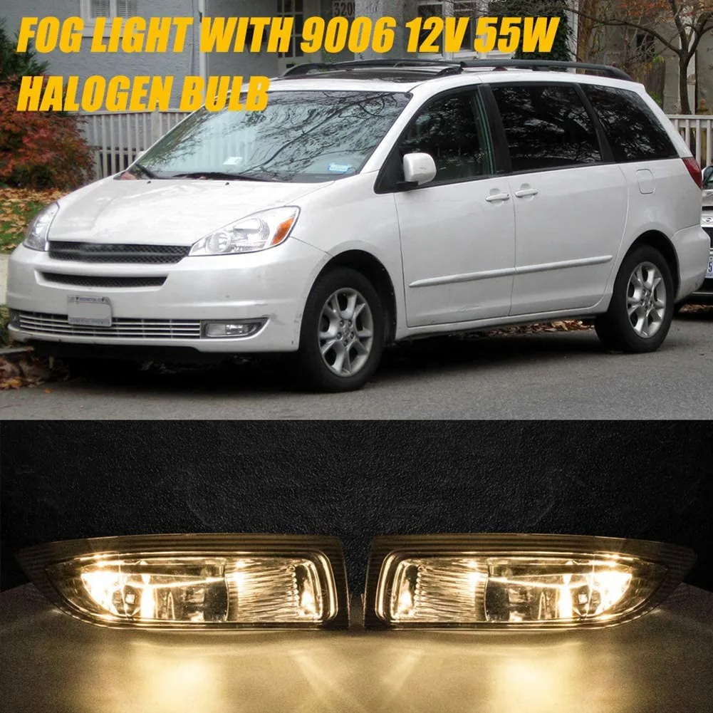 81220-AE010 81210AE010 для TOYOTA SIENNA 2004 2005 Автомобильная передняя противотуманная фара