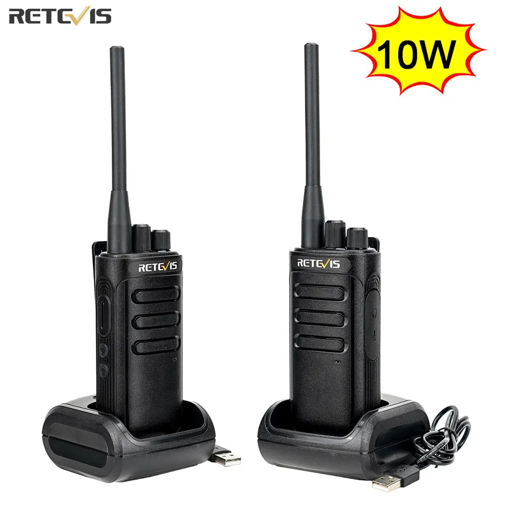 

Retevis 10W Walkie Talkie Long Range RB85 4pcs and 4pcs C9003A