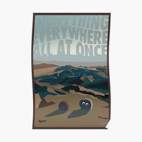 Постер «Все повсюду все сразу», Современное украшение на стену, домашняя комната, печать картин, роспись, художественный Декор без рамки