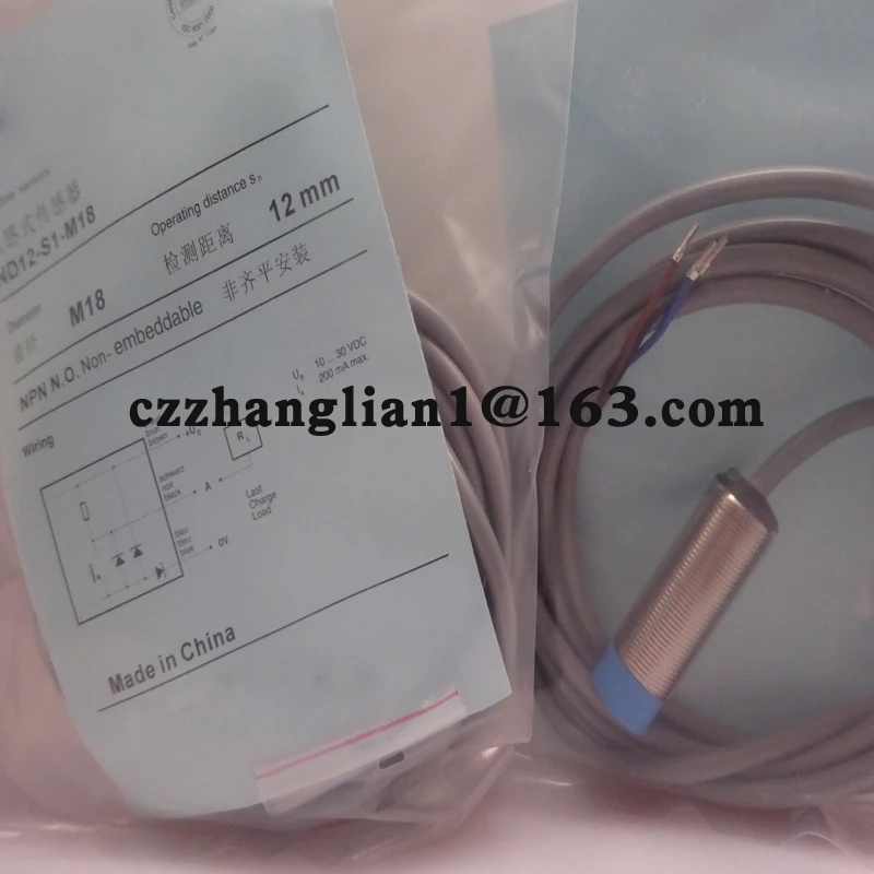 Совершенно новый бесконтактный переключатель ND12-S1-M18 ND12-S2-M18 ND12-S3-M18 ND12-S1S1-M18 ND12-S2S1-M18