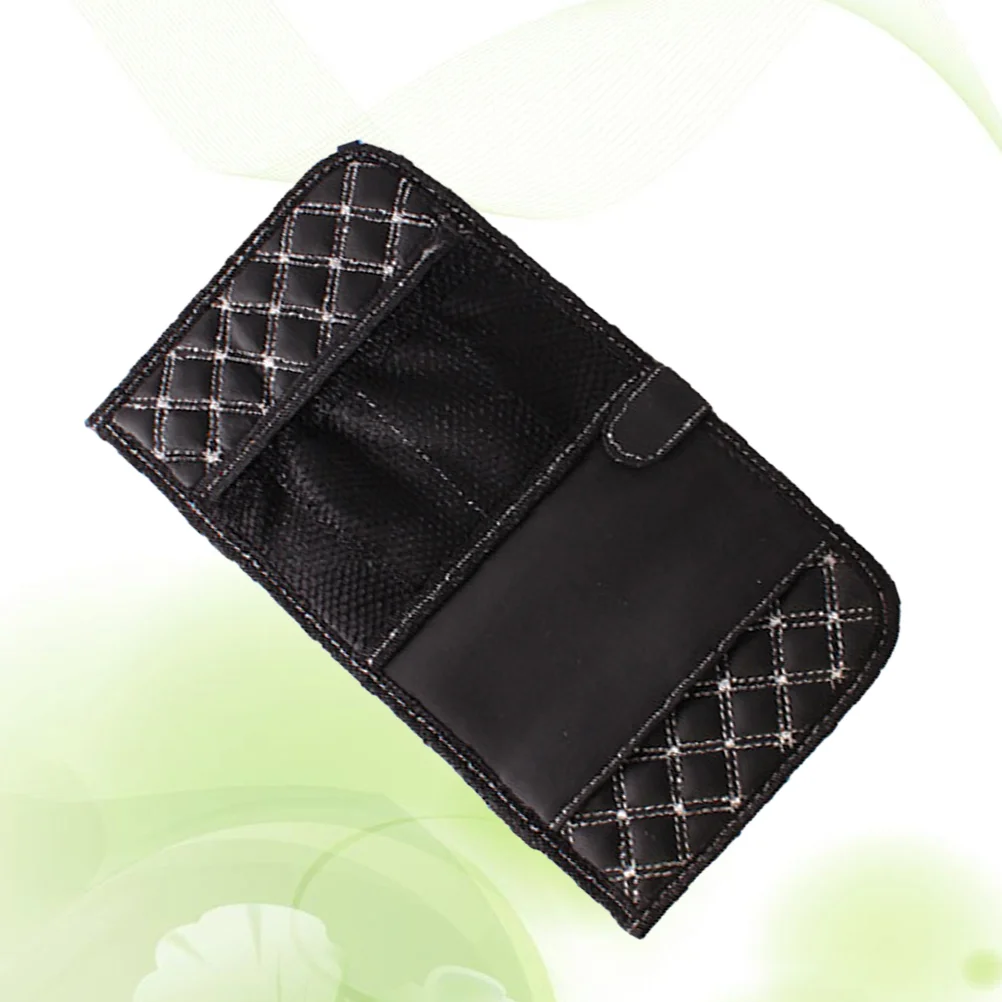 

1PC Portable Multi-functional Double Layer Foldable Sun Visor Storage Bags Car for Vehicle