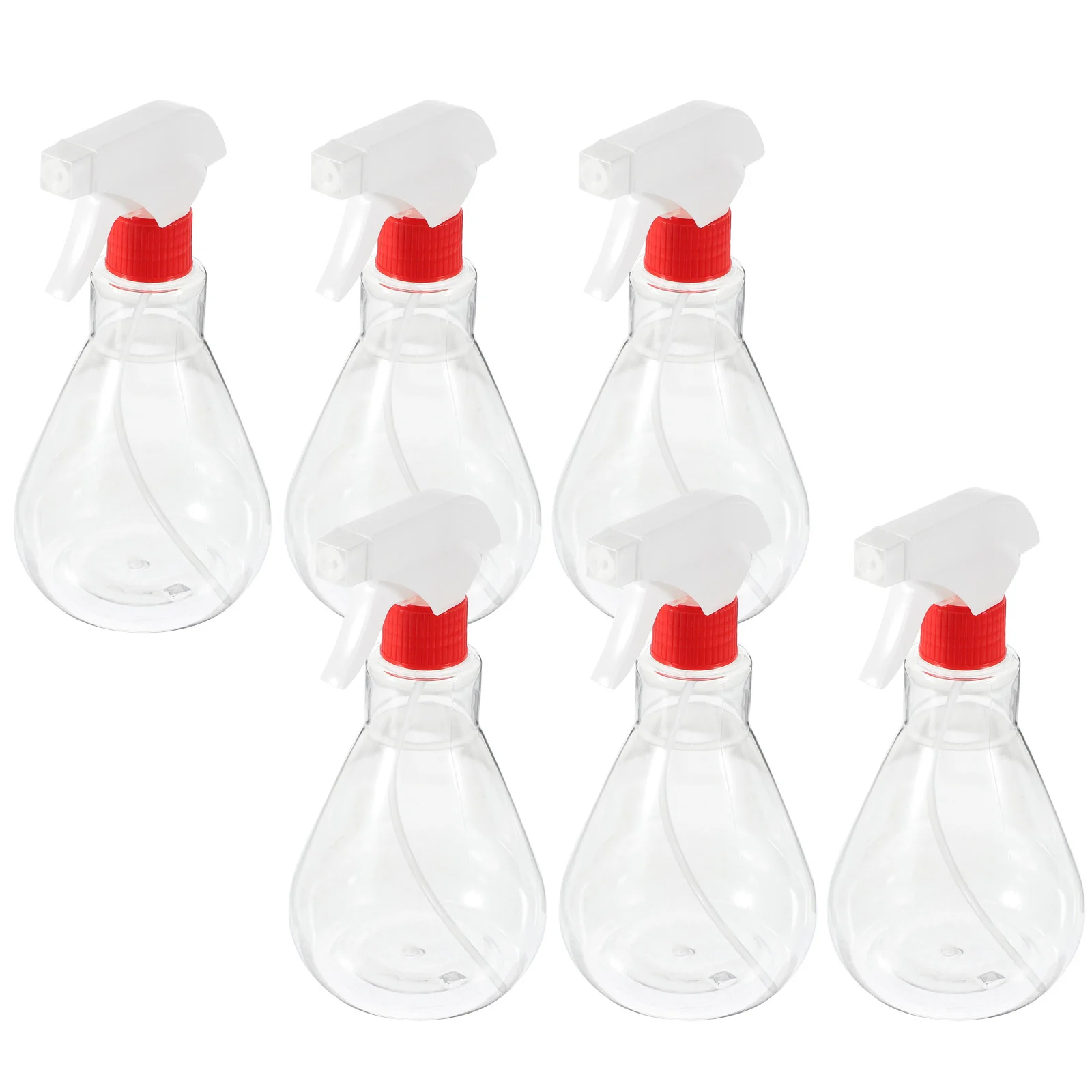 

6pcs Water Spray Bottle 500ml Hairdressing Sprayer Empty Spray Dispenser Cleaning Products Lotions Container Gardening Supplies