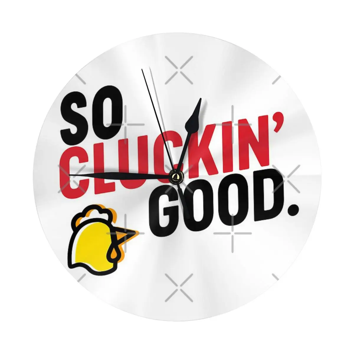 Настолько красивые настенные часы CLUCKIN украшение для комнаты круглые