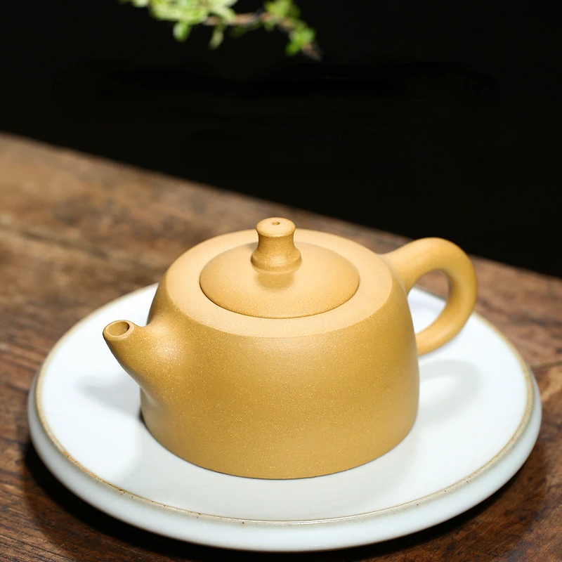 Женский Глиняный Чайник Фиолетовый 250 мл ручная работа чайный набор 1 чайник