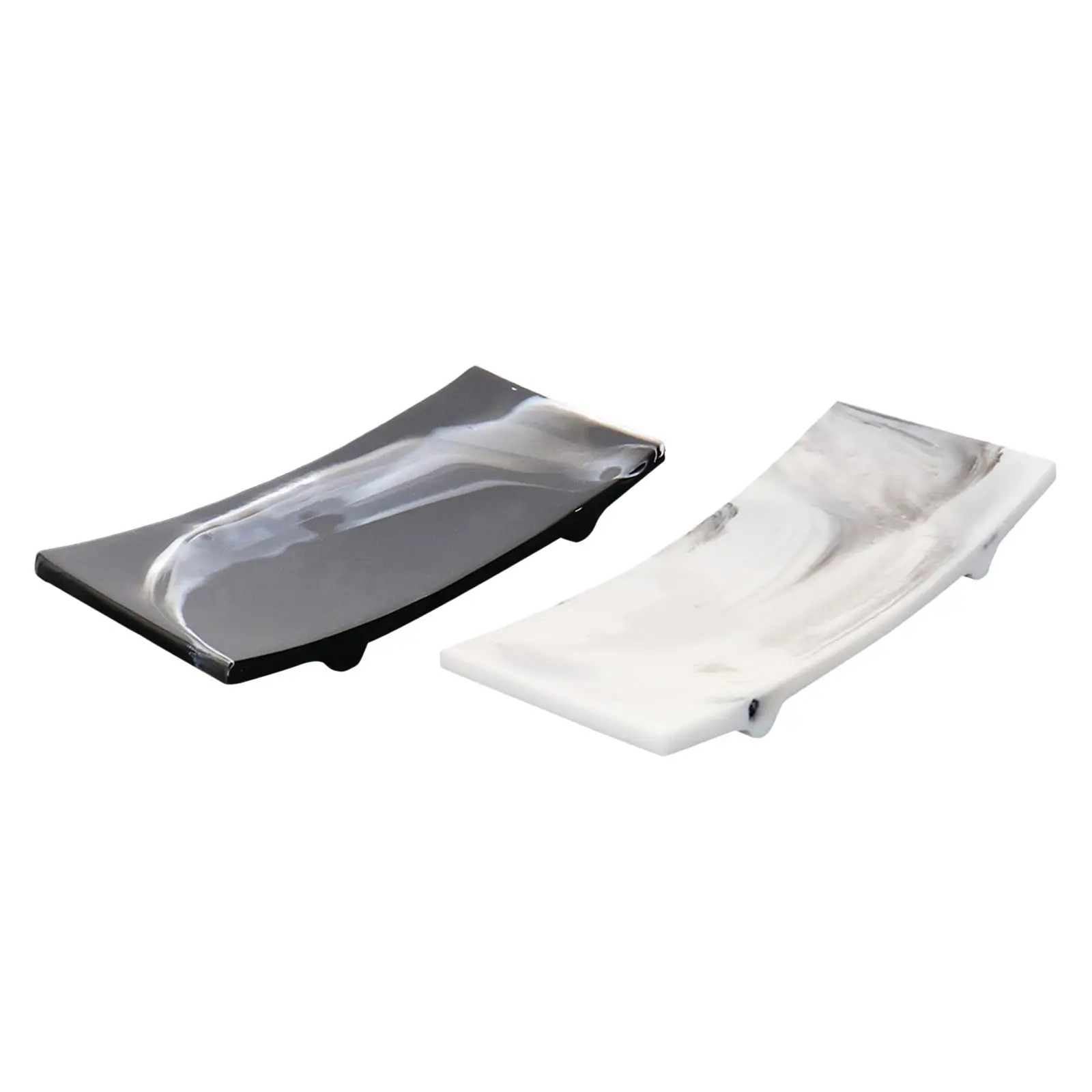 

Декоративный поднос из смолы, поднос для ванной комнаты, косметический держатель для мыла для прикроватного столика