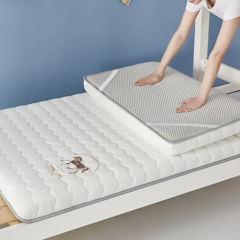 

Folding Bed Mattress Guest Orthopedic Mattress Household Floor Hybrid Soft Tatami Bedroom Beds Furniture Individual Foam Mats