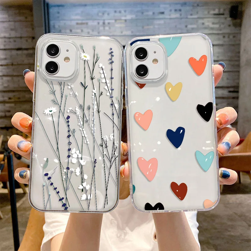 

Soft Case For Samsung Note 20 Ultra S20 FE S23 S22 S21 M32 M23 M13 M14 A73 A72 A71 A70 A31 A30 A20 A03s A02 Flower Fundas Covers