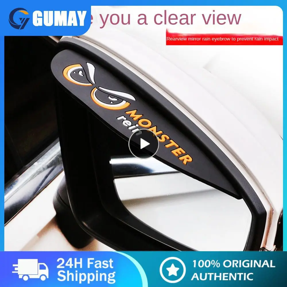 

Tear And Paste Rain Eyebrow Universal Rear View Mirror Rain Shield Portable Flexible Reflector Rain Shield Car Supplies Durable