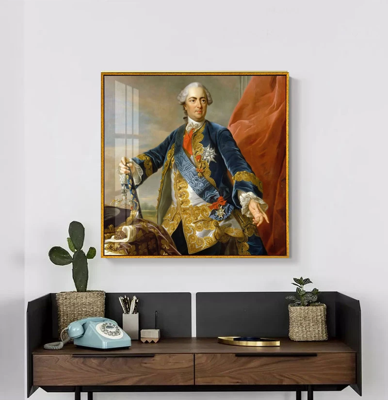 Canvas Prints Vigee Lebrun《Charles D’Amboise》Famous Oil Painting Classic Wall Art Artwork Decorative Picture for Room Home