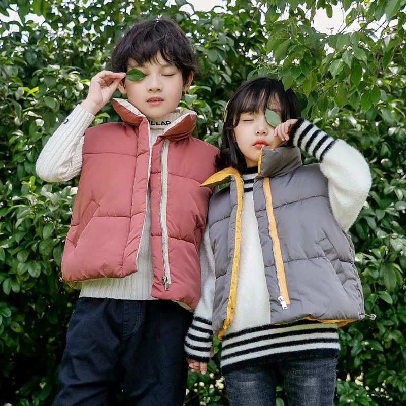 

Жилет детский осенне-зимний х/б, без рукавов