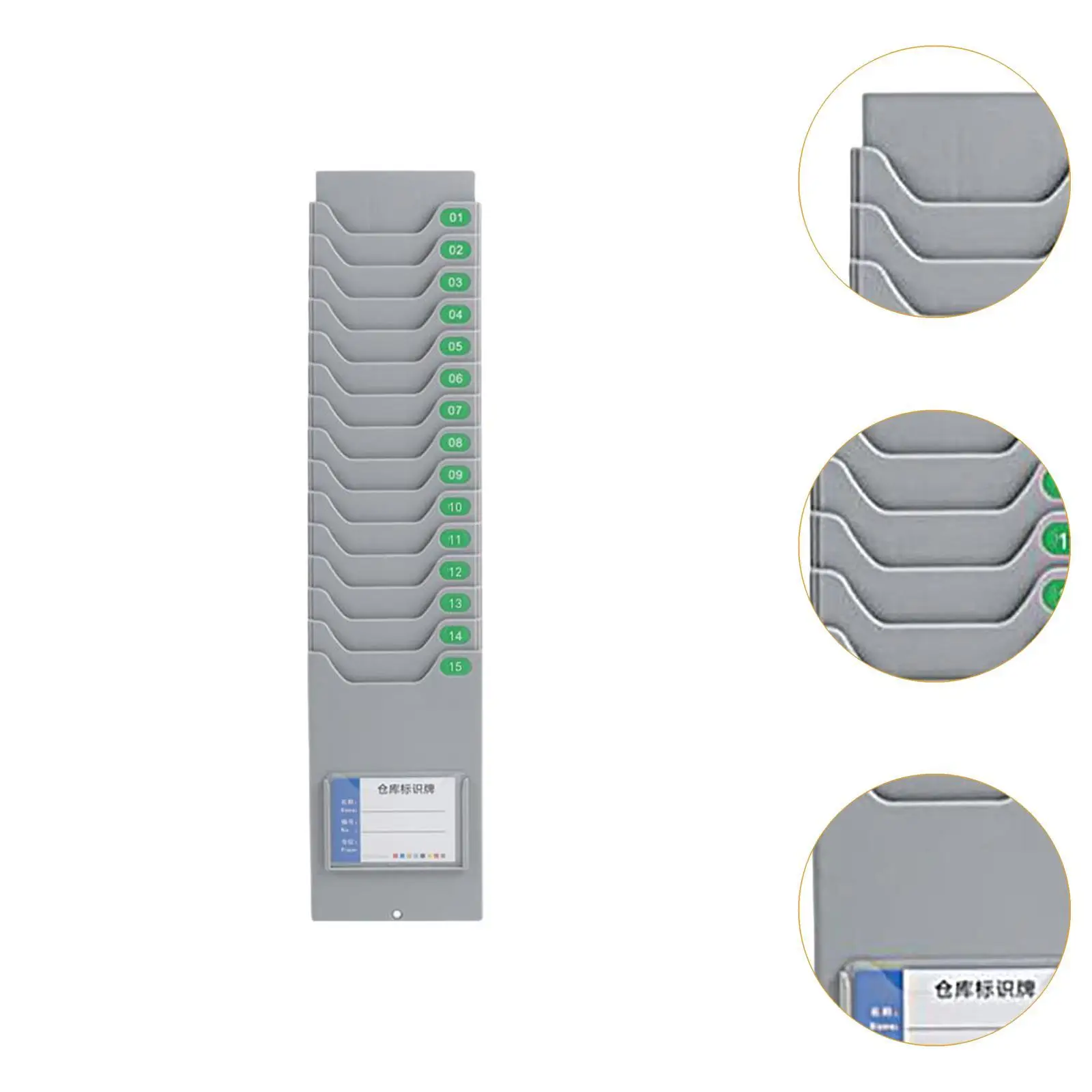 Стойка для карточек времени рекордер Payroll легко повесить чтобы запитать