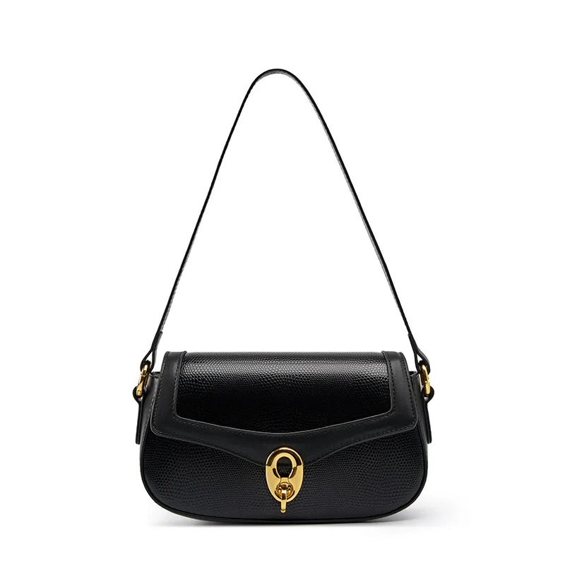 

2023 New Handbags For Women Luxury Girls' Shoulder Bag Lizard Print Split Leather Lady Crossbody Bags Fashion Bags For Women's