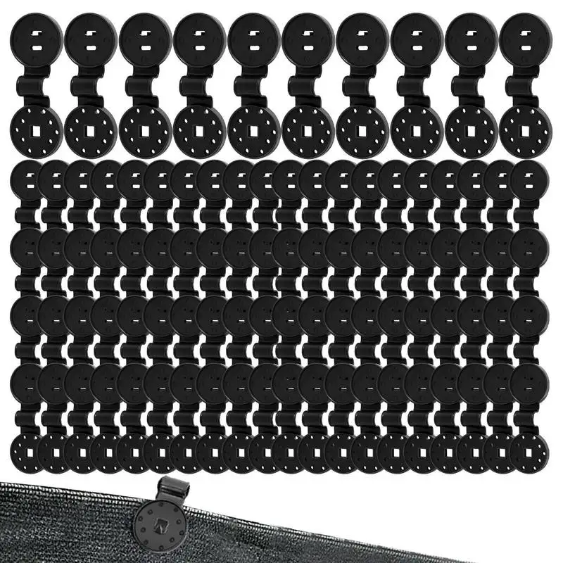 

20/50/100 шт. зажимы для затенения ткани, зажимы для сада, Зажимы Для солнцезащитной сетки, сетка для защиты от птиц, садовая сетка, затеняющие тк...