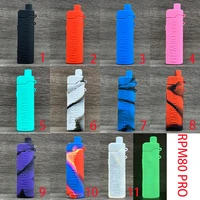 new soft silicone protective case for rpm 80 pro no e cigarette only case rubber sleeve shield wrap skin 1pcs