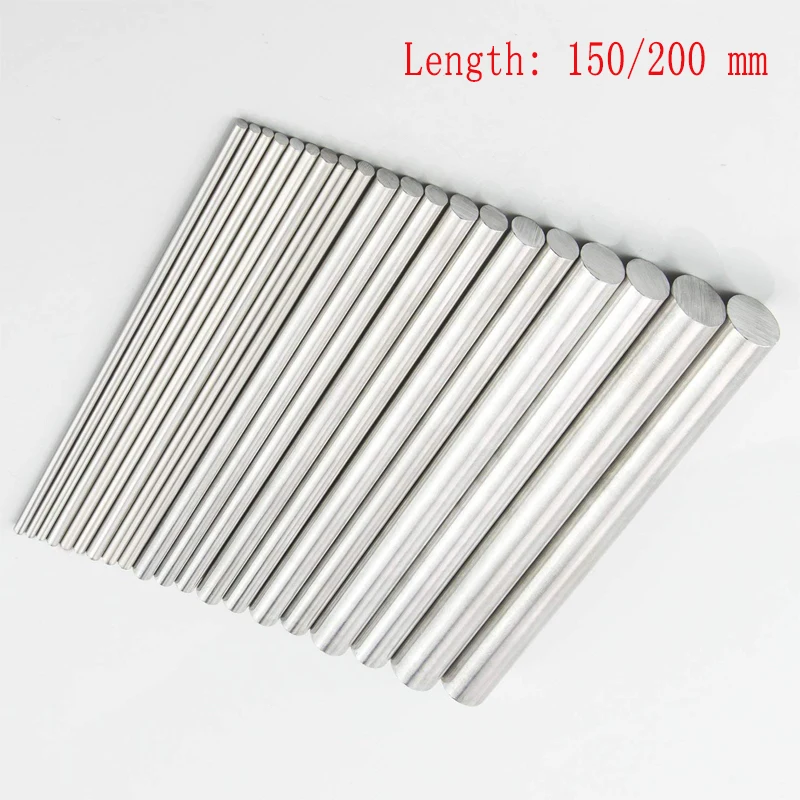 Aluminum AL 6061 Round Bar Aluminium Strong Hardness Rod for Industry or DIY Metal Material Frame Metal Bar for Mould CNC Mold