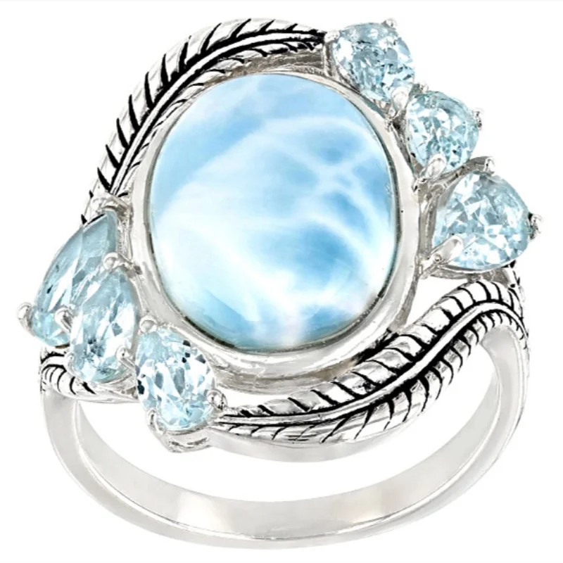 

Vintage Oval Black Stone Drop Earrings Ethnic Palace Wind Silver Color Old Metal Inlaid Pink Stone Dangle Earrings for Women