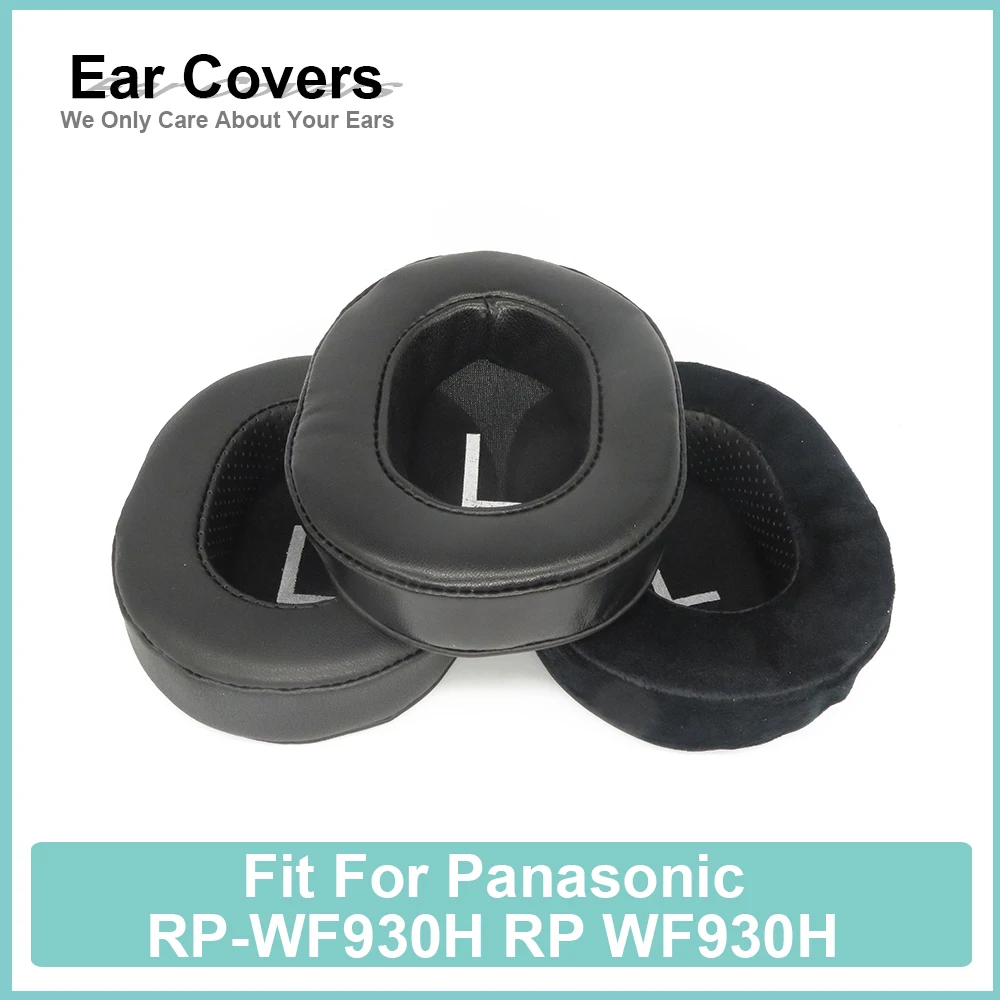 

Earpads For Panasonic RP-WF930H RP WF930H Headphone Earcushions Protein Velour Sheepskin Pads Foam Ear Pads Black Comfortable