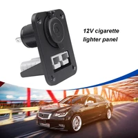 anderson plug high current with 12v cigarette lighter socket charger flush mount recessed plate for car phone charging