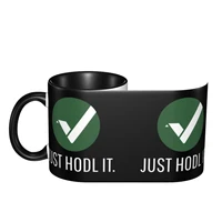 just hodl it vertcoin cryptocurrency novelty cups mugs print mugs cryptocurrency humor graphic tea cups