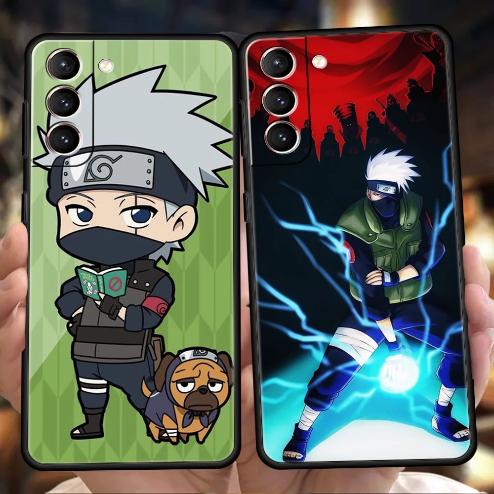 

Naruto Kakashi Phone Case For Samsung Galaxy S22 S20 S21 FE Note 20 10 Ultra S10 S10E S9 S8 M21 M22 M31 M32 Plus 5G Cover Fundas