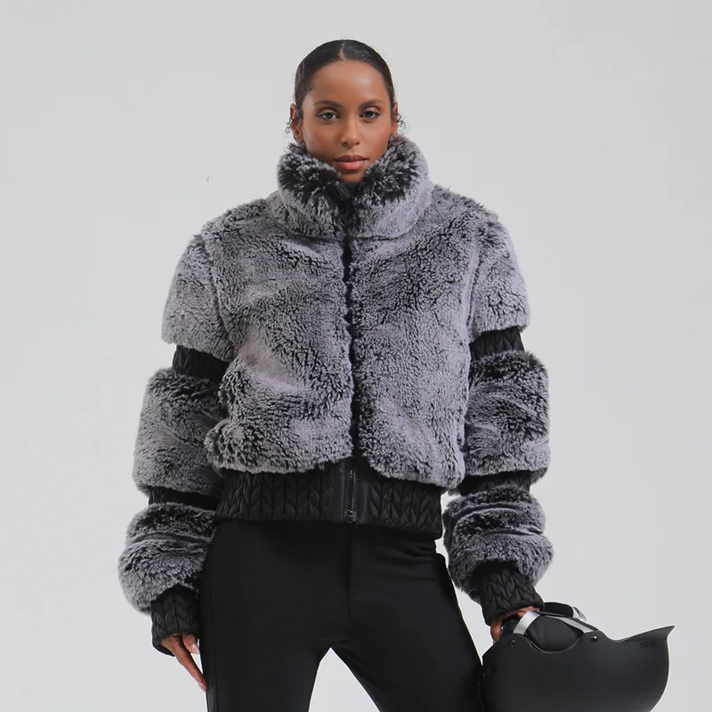 GSOU Snow-Женская лыжная куртка одежда для сноуборда ветрозащитное очень теплое