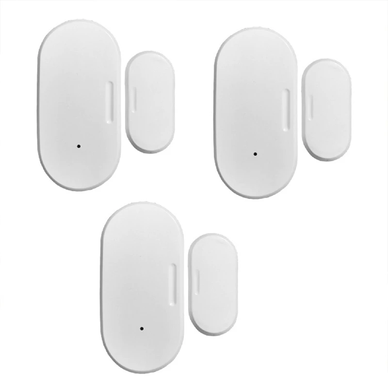 

RISE-3Pcs Tuya Zigbee Door And Window Sensor Smart Home Security Protection Smartlife APP Alarm Remote Real-Time Push