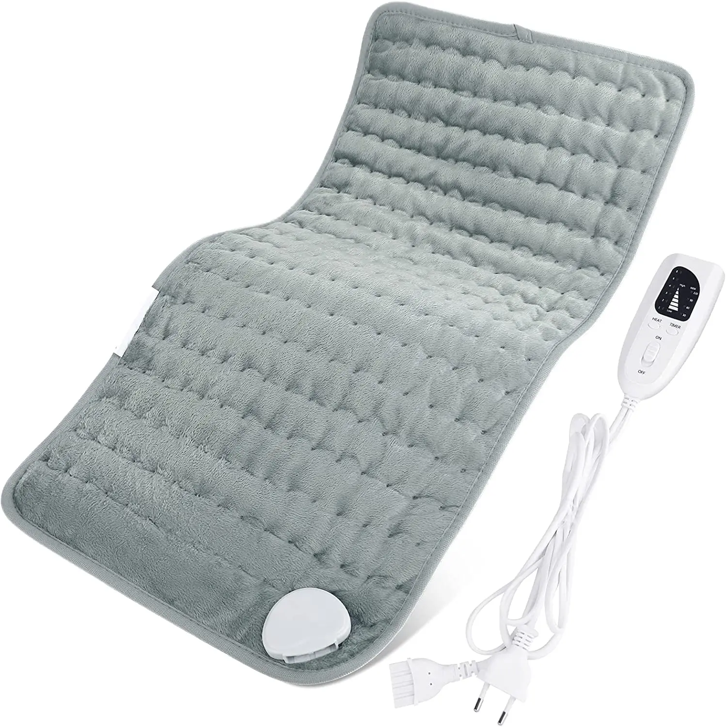 

Dawdix Lumbar electric blanket 60*30cm Elèctrica pad, small electrical thermic blanket with automatic shutdown fast thermal pad with 6 levels temperature washable electric mat