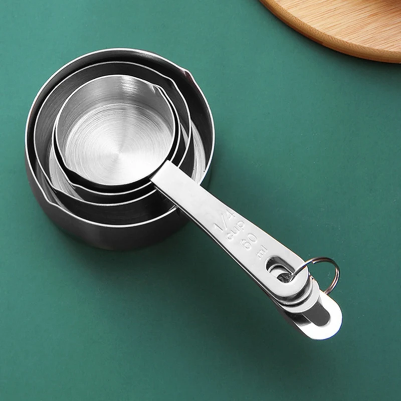 Мерная Ложка для выпечки из нержавеющей стали 4 шт.