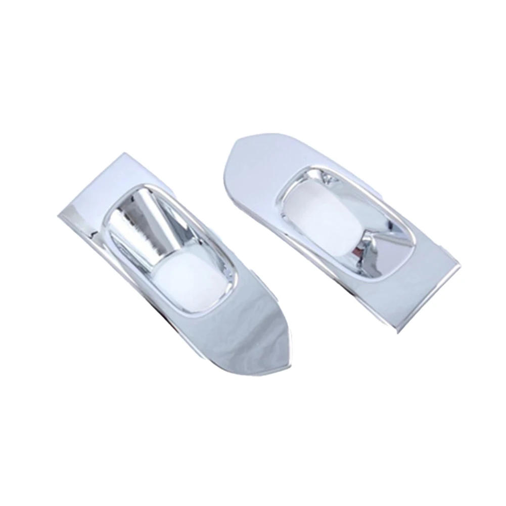 

2PCS Car Accessories Chrome Front Fog Light Lamp Cover Trim Fits Silver For Sienna 2021 2022 Front Fog Lights Cover Trim