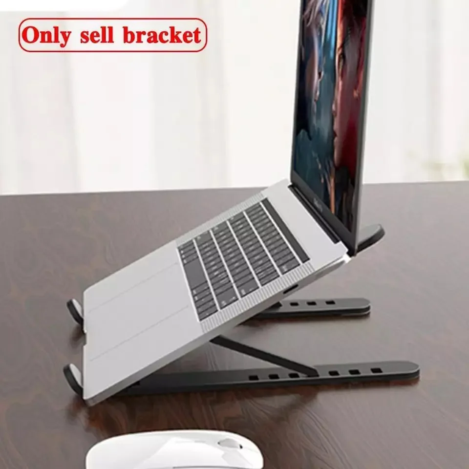 Laptop Stand Computer Multi-Purpose Folding Adjustment Tablet Desktop Elevated Rack Portable Heat Dissipation | Компьютеры и офис