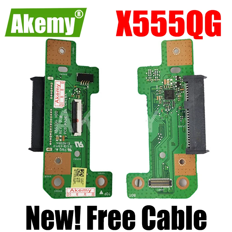 

Akemy новый оригинальный качественный для ASUS X555QG HDD плата REV: 2,0 жесткий диск полностью протестирован Бесплатная доставка с кабелем