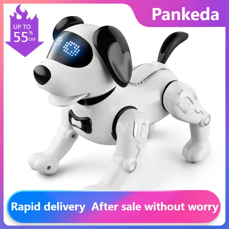 

TOYS Robot Dog Electronic Pets Stunt Dog Intelligent Dog Touch-sense Music Song Toy for Kid Birthday Christmas Gift Pet Robot