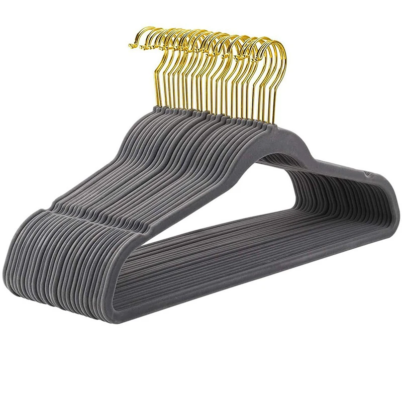 

Металлические бархатные вешалки Hakama Saves