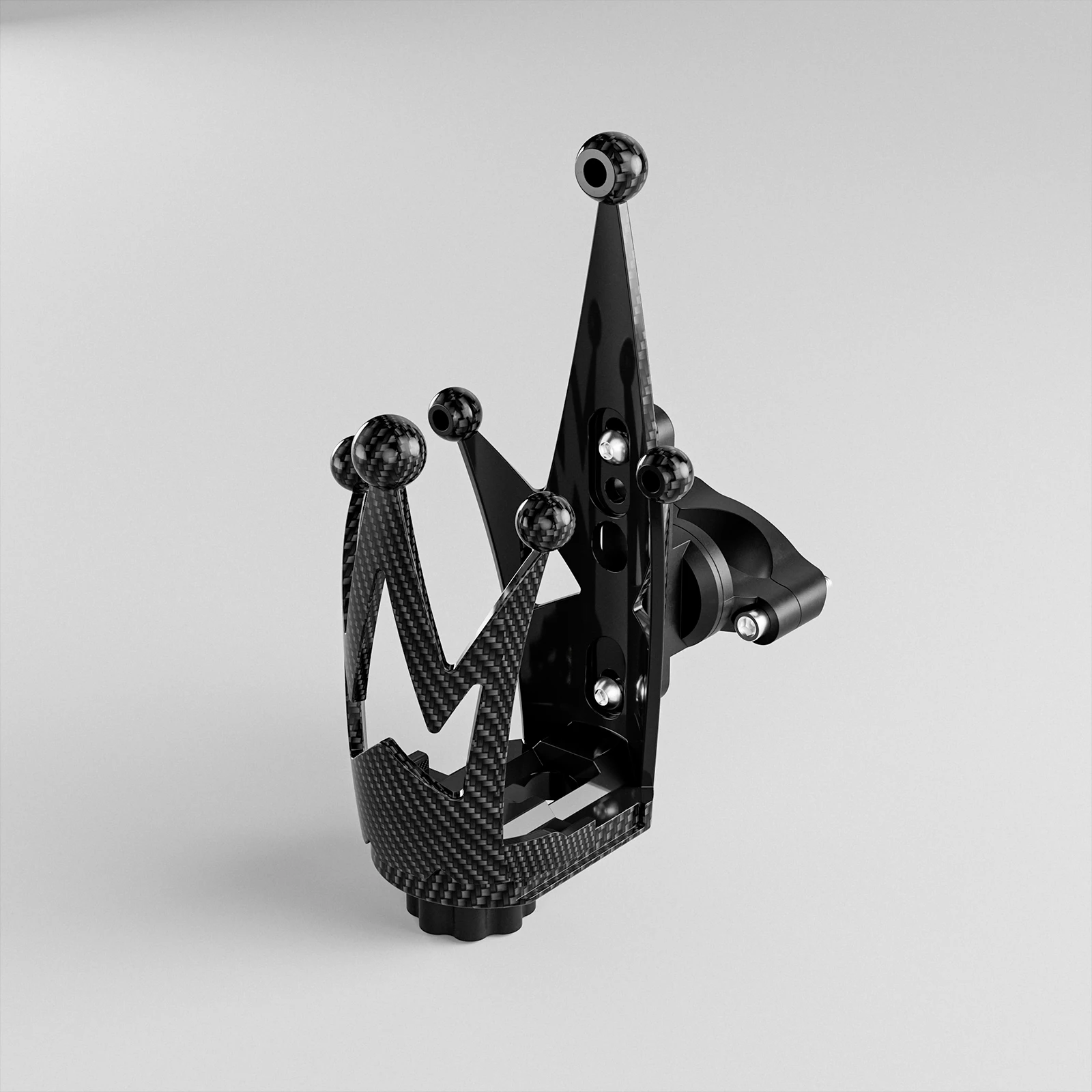 Bike Cup Holder Bike Water Bottle Crown Holder Bicycle Handlebar Drink Holder for Super73 Cruiser Bike Scooter Wheelchair