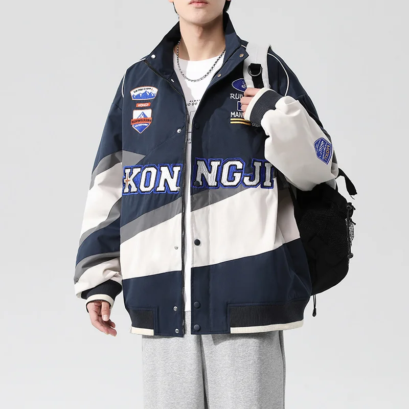 

Куртка-бомбер Мужская/женская в стиле хип-хоп