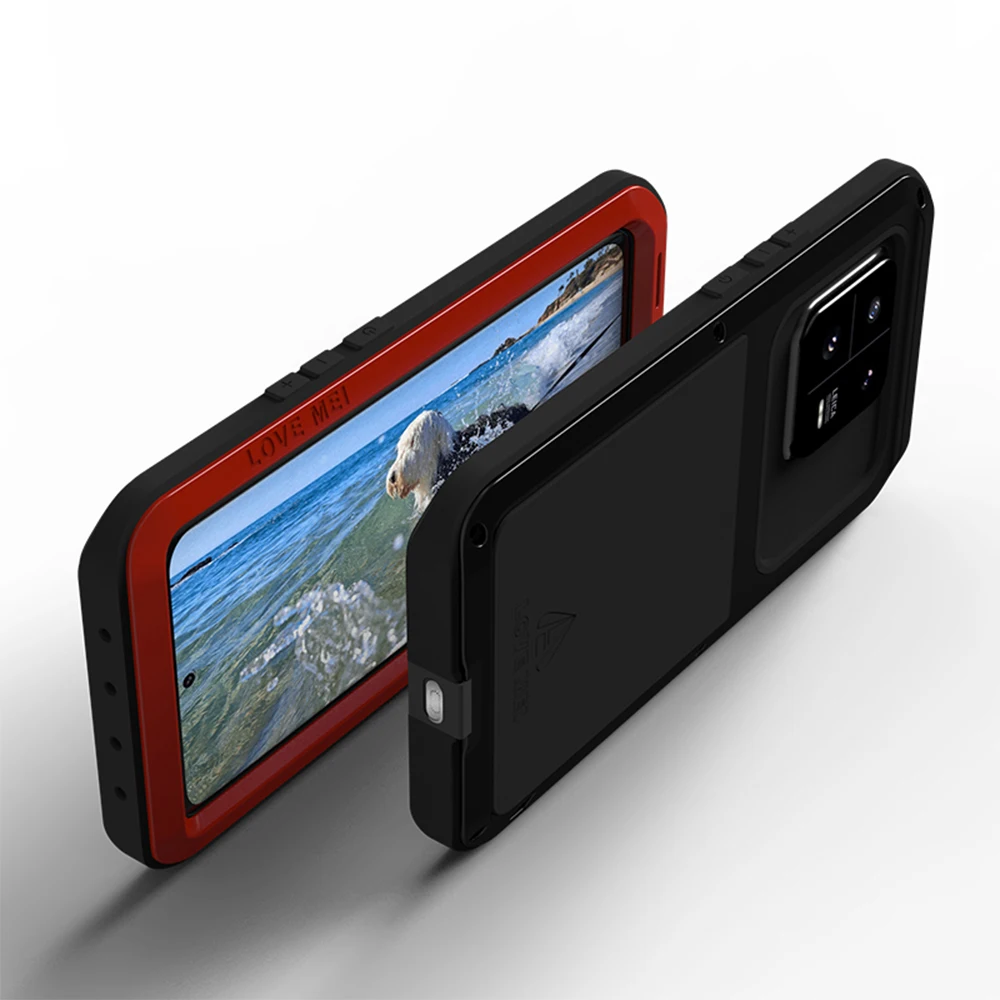 Original LOVE MEI Case For Xiaomi 13 Pro Metal Armor Cover Mi 13Pro Military Grade Shockproof Silicone Funda Shell Coque Skin