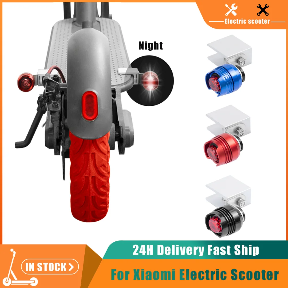 

Задняя светодиодная вспышка для электроскутера Xiaomi M365 Pro 1S Pro2 для Mi3, водонепроницаемый задний фонарь, предупреждение о ночной безопасности, часть для езды