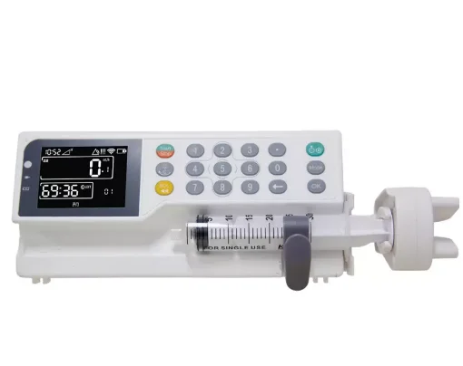 

Portable Electric human or Veterinary single or double channel iv Infusion pump touch screen Syringe Pump for Hospital