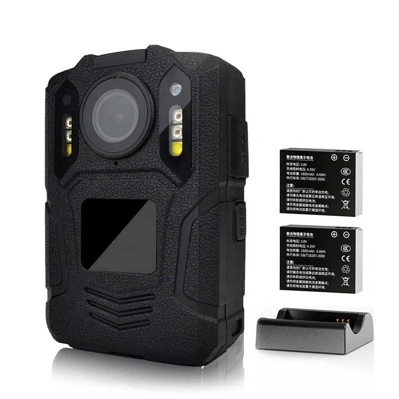 

1080P 4G wifi GPS replaceable battery security body worn camera
