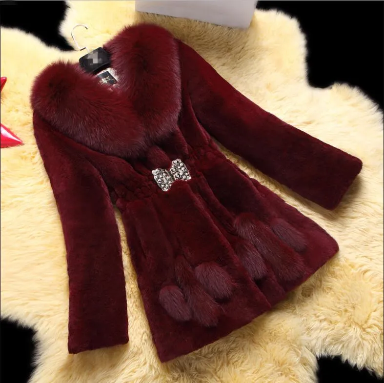New Women's Fur Coat 2022 Winter Coat Women Jacket Female Artificial Fur Coats Warm Long Fashion Woman Jackets Outerwear