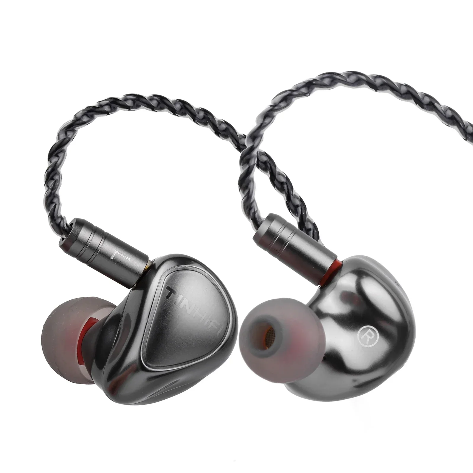 TINHIFI T5S Сбалансированные Hi-Fi наушники высокой четкости Дротовые IEM со съемным