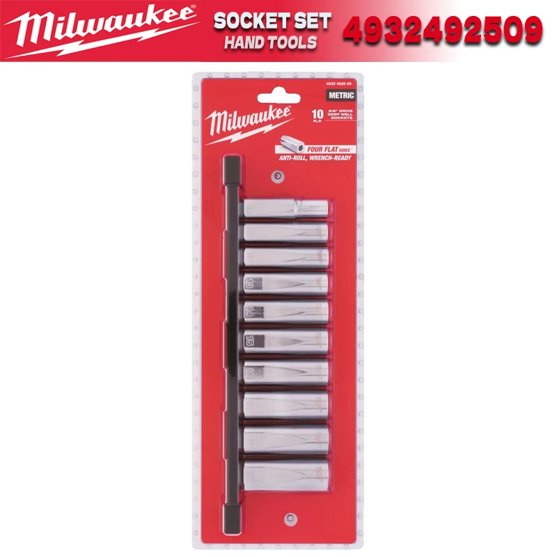 

Milwaukee 4932492509 набор торцевых головок 3/8 дюйма