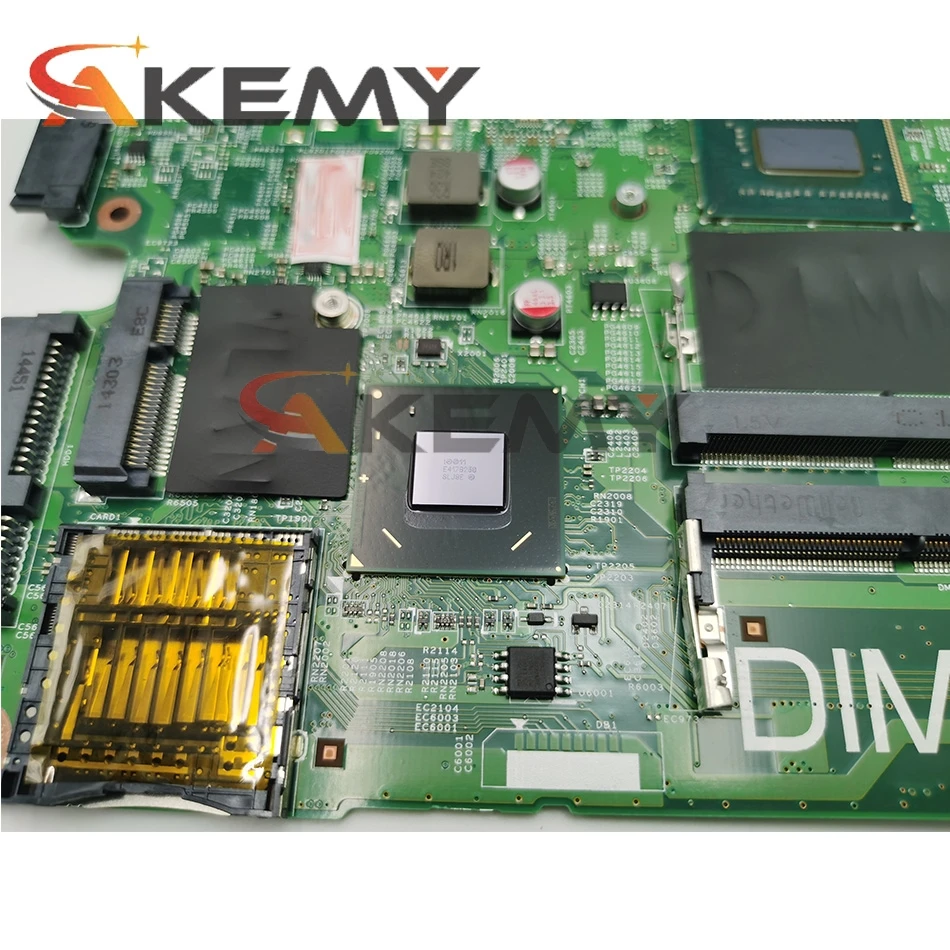 Оригинальная материнская плата для ноутбука DELL Inspiron 14R 3421 5421 Core SR0U4 I3-2375M CN-07GDDC 07GDDC