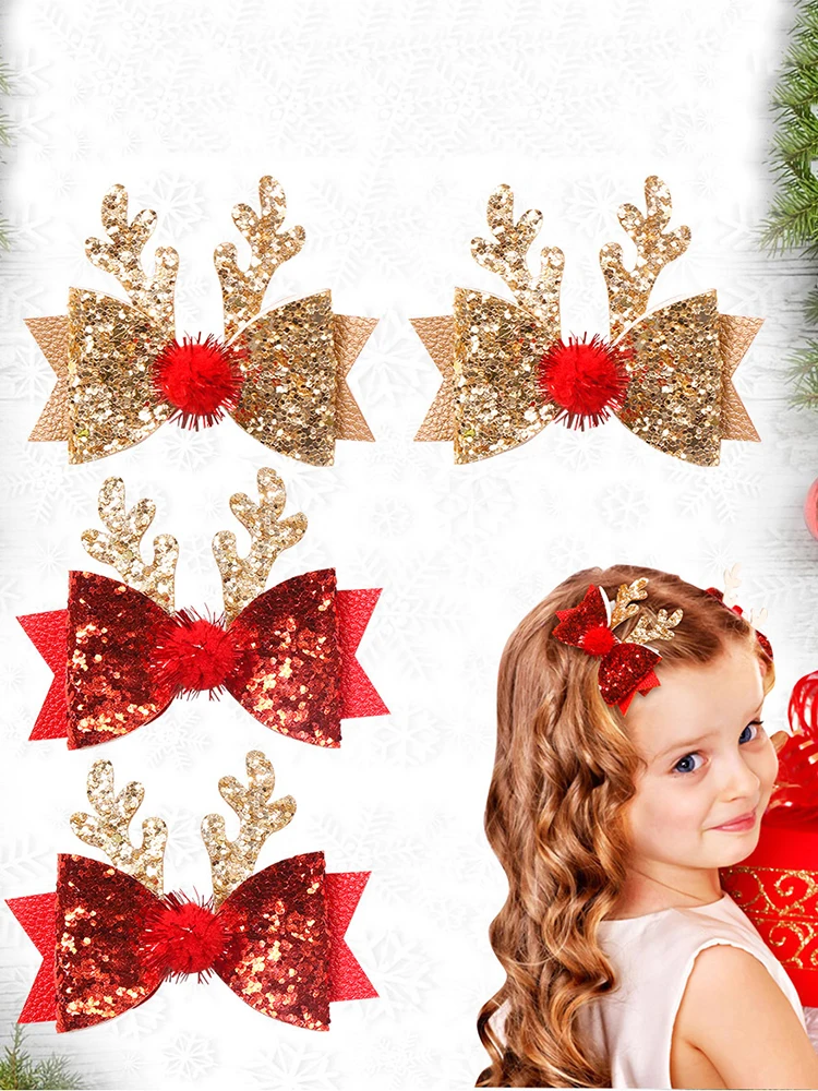 1 шт. заколка для волос в виде оленя