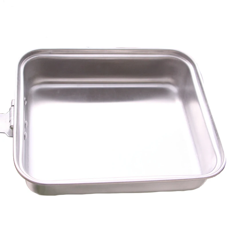 

Aluminum Alloy Lunch Box Stainless Picnic Box Outdoor Dinner Pail Travel Camping Food Contain Breakfast Storage Dinnerware