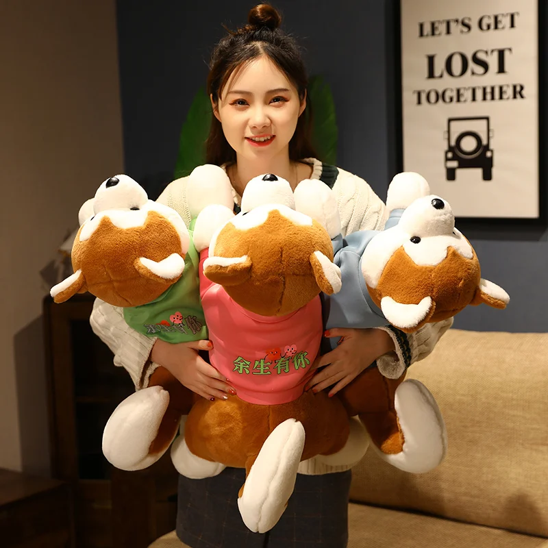 Искусственная собака плюшевая игрушка мягкие животные настоящие на ощупь