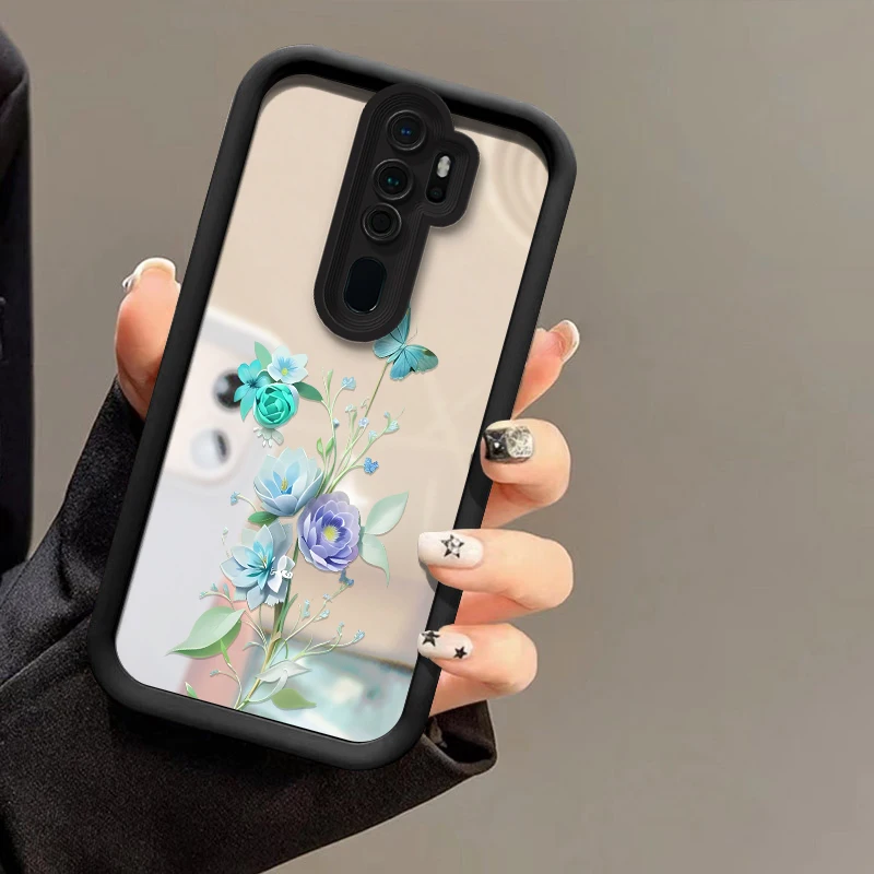 Милый чехол с цветочным принтом бабочки для Vivo X70T X23 X21S X100S Pro X70 X60 X100 X90 X80